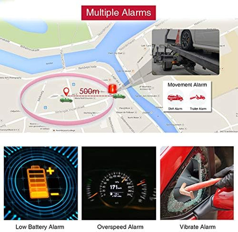 Mini GPS Tracker for Vehicles Hidden Magnetic Mini GPS Locator Real-Time Anti-Theft Micro GPS Tracking Device for Kids, Elderly, Wallet, Luggage(Mini TK905)