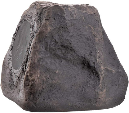 5.25" 120W Wireless Bluetooth Outdoor Rock Speaker – Weather Resistant, Slate Dark Grey - BTR-150