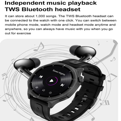 2025 New 3D Dial Smartwatch Heart Rate Health Monitor Bluetooth Call Compass IP68 Waterproof Men'S Smartwatch for Huawei Xiaomi
