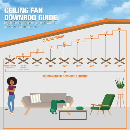 Berwick 52 In. LED Outdoor Espresso Bronze Ceiling Fan with Light