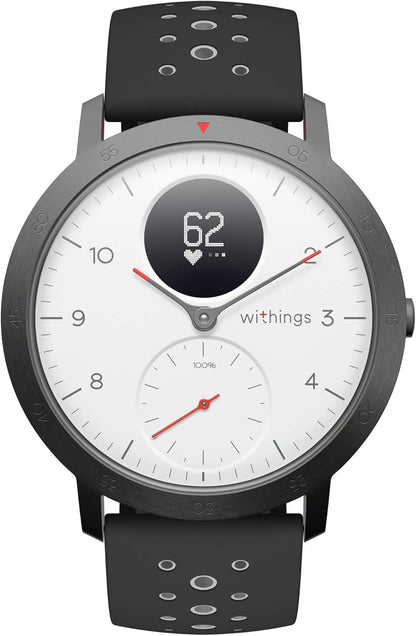 Steel HR Sport - Multisport Hybrid Smartwatch, Connected GPS, Heart Rate, Fitness Level via VO2 Max, Activity and Sleep Tracking, Notifications
