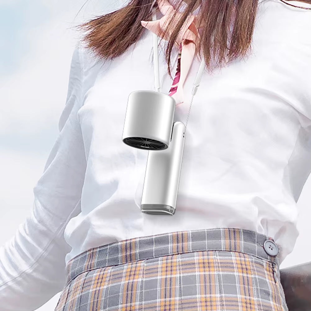 100 Turbos Chilled Ice Sensation Cold Fan Super Mini Turbos Speed Fan USB Powered Digital Display for Outdoor Camping Travel