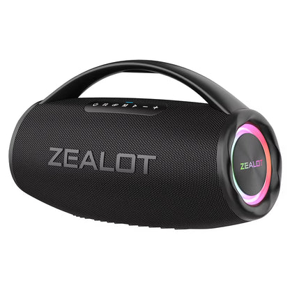 -S97 80W Bluetooth Speaker Powerful Wireless Speaker with Portable Handle, for Party, Camping,Rgb Colorful Light