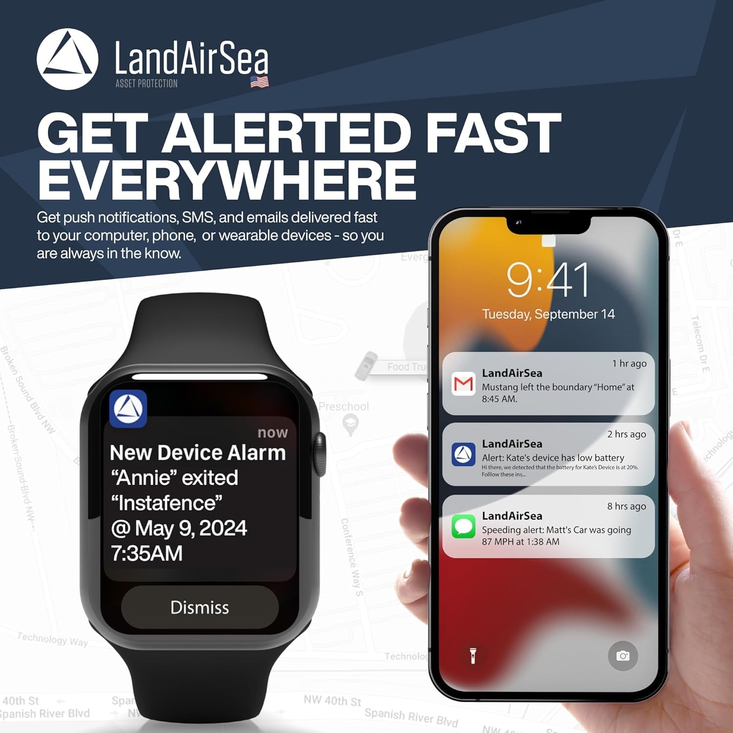 54 GPS Tracker + 6-Months No Subscription. Long Battery, Magnetic, & Waterproof. Global GPS Tracker for Vehicles. Made in the USA from Domestic & Imported Parts