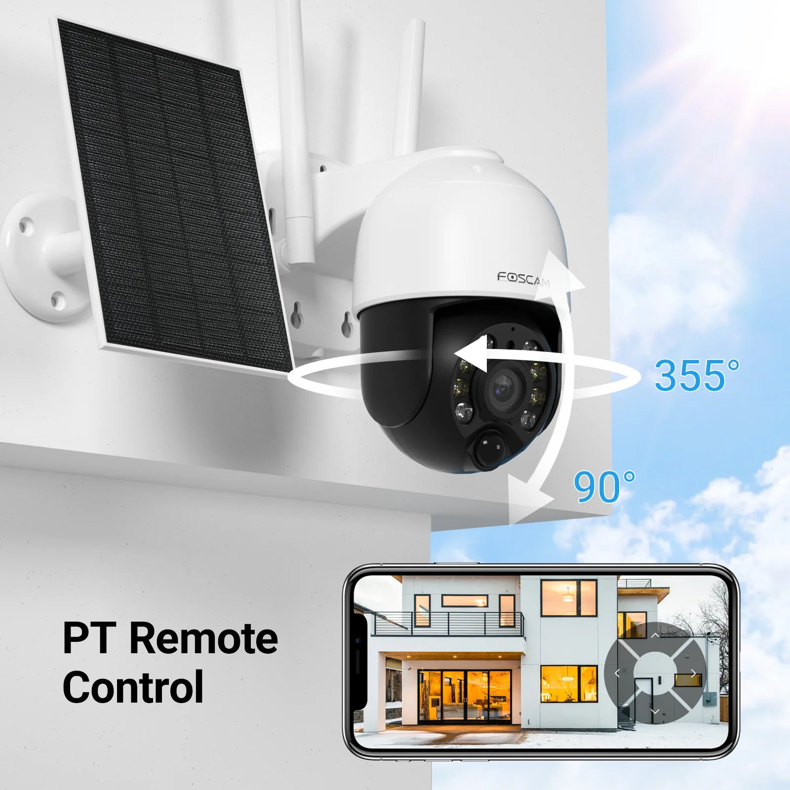 🔥BOGO🔥  B4 Solar Security Cameras Wireless Outdoor
