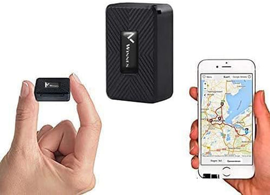Mini GPS Tracker Magnetic Mini GPS Locator Anti-Theft Anti-Lost Real Time Micro GPS Tracking Device for Kids, Elderly, Wallet, Luggage and Important Document(Tk901)