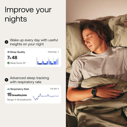Scanwatch Light - Hybrid Smart Watch, Heart Rate Monitoring, Fitness Tracker, Cycle Tracker, Sleep Monitoring