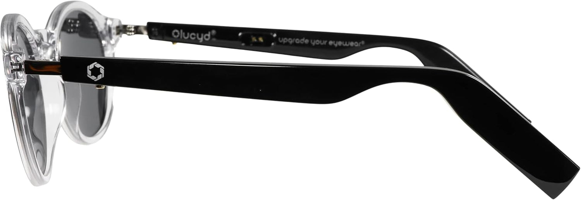 Lyte Bluetooth Audio Sunglasses for Men & Women – Smart Glasses with Headphones, Speaker and Wireless Mic - Compatible with Alexa and Siri - Moonbeam
