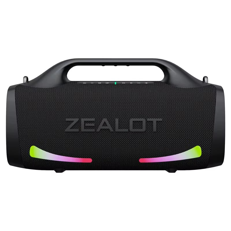 -S79 Speaker Party Portable Speaker with Bluetooth 5.2, Portable Handle, 24-Hour Playtime, for Party, Camping