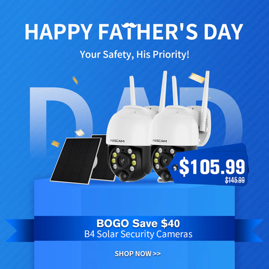 🔥BOGO🔥  B4 Solar Security Cameras Wireless Outdoor